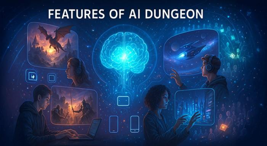 Features of AI Dungeon