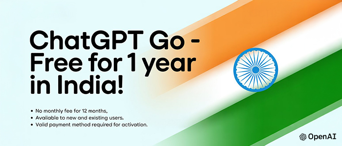 Unlocking the Offer: ChatGPT Go Free for 12 Months in India 