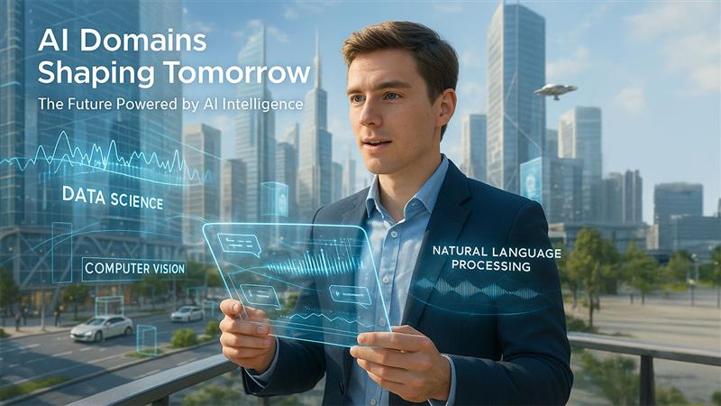 Explore 3 Major Domains of Artificial Intelligence (AI)  