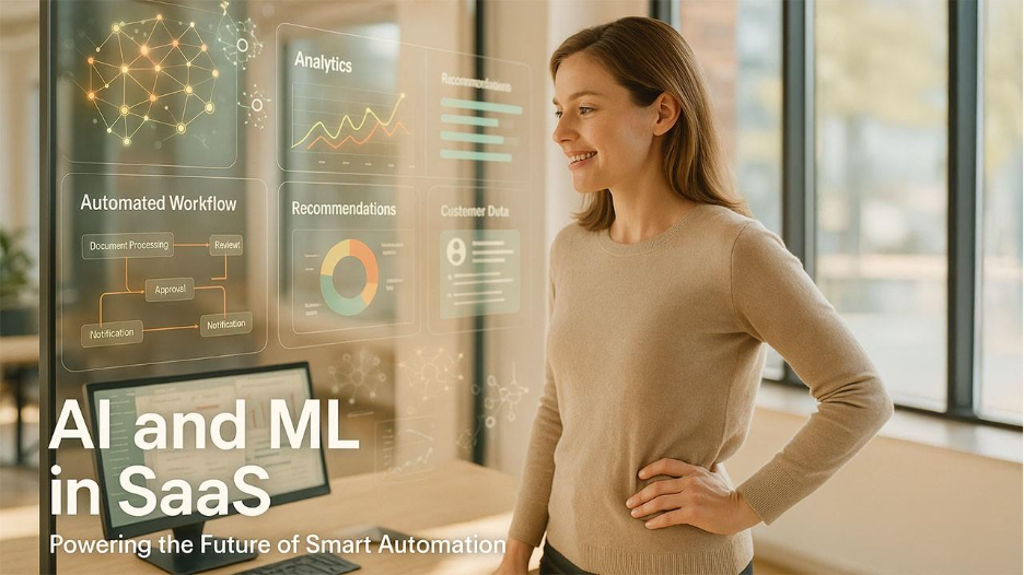 How AI and ML Drive Automation and Personalization in Modern SaaS Development 