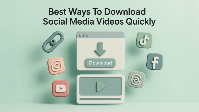 ways to download social media videos