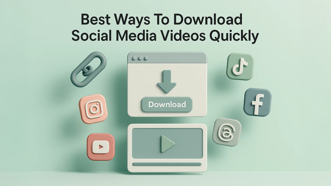 ways to download social media videos