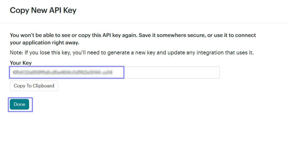 CRM → Mailchimp Sync (Powered by Mailchimp API Key)