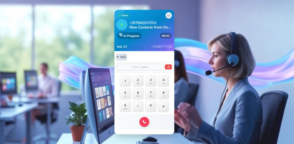 Real-time Phone Number Display