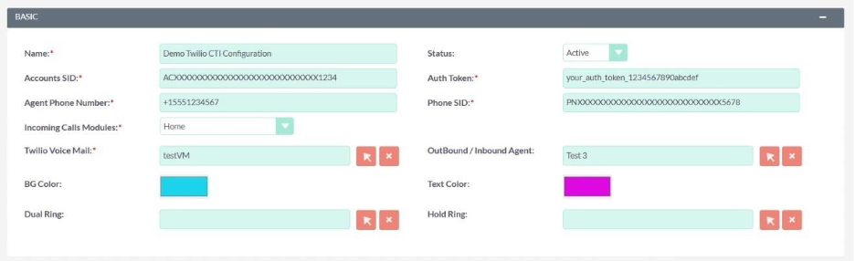 Managing Dialer Identity & CTI Setup