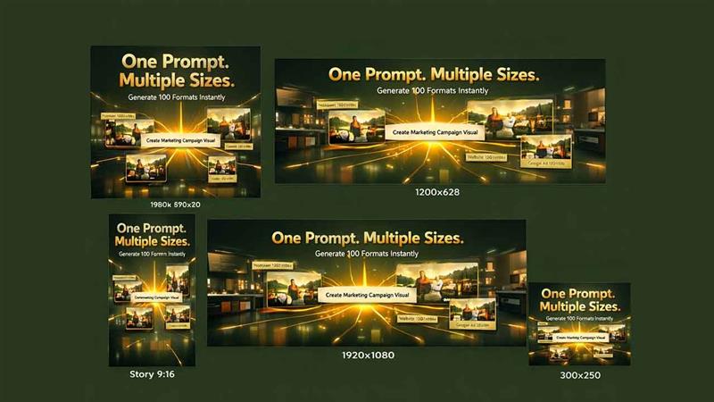 One Prompt, Multiple Sizes Feature 