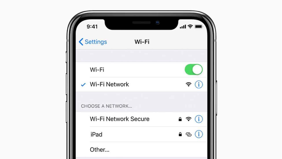 Wi-Fi or Mobile Data Connection on iPhone