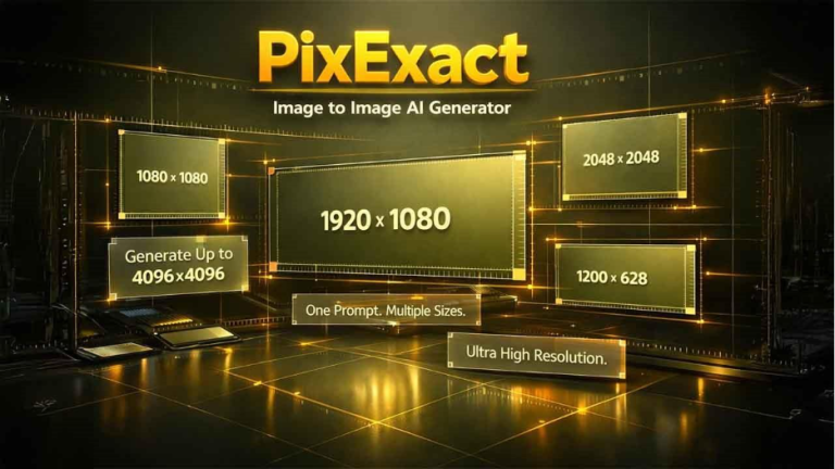 PixExact, Image to Image AI Generator