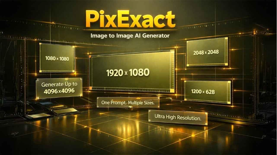 PixExact, Image to Image AI Generator