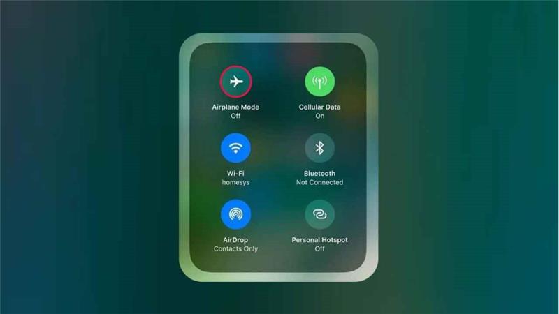 Disable Airplane Mode