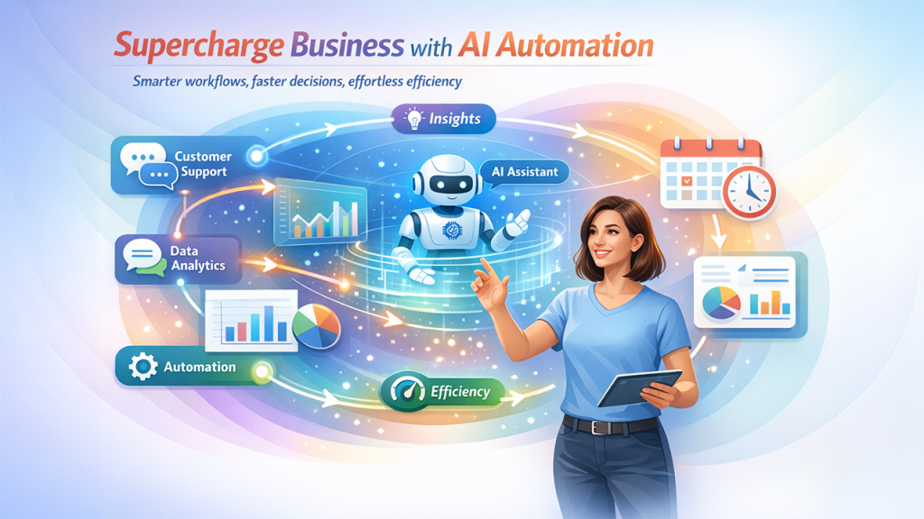 All-in-One AI streamlining modern business workflows with automation and data-driven insights