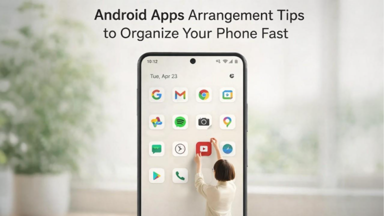 Android Apps Arrangement Tips