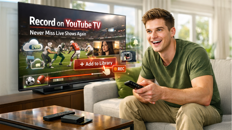 How to Record on YouTube TV