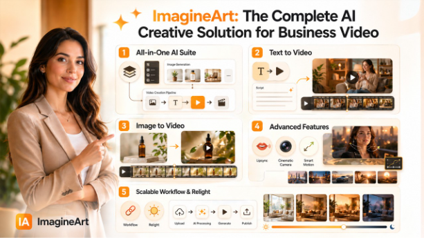 ImagineArt: The Complete AI Creative Solution for Business Video 