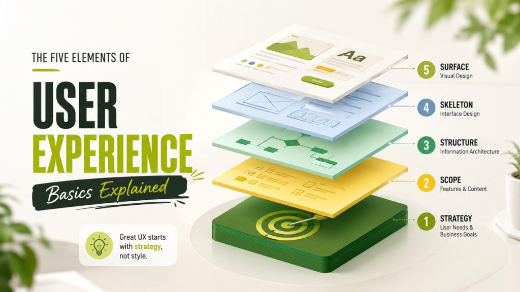Five Elements of User Experience Basics