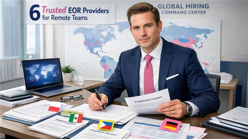 Top EOR providers helping companies hire and manage remote teams globally