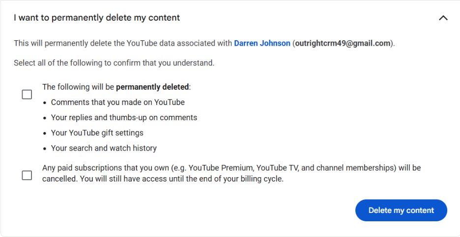 Confirm Your Decision