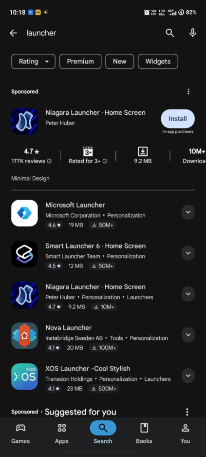 Use Custom Launchers for Advanced Android Apps Arrangement 