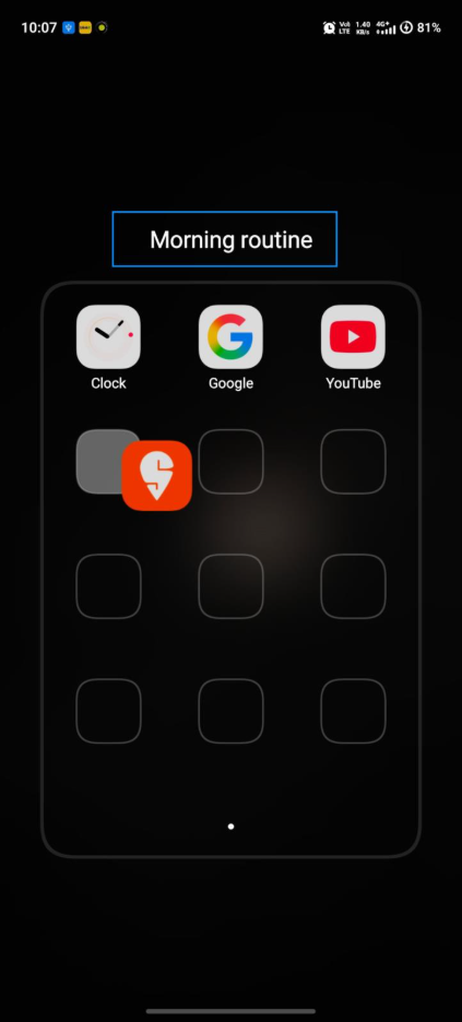 Arrange Android Apps by Workflow or Daily Routine