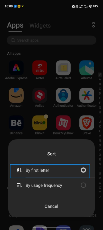 Sort Android Apps Alphabetically for Easy Access 
