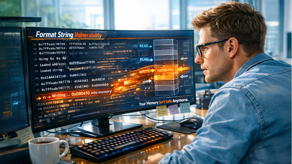 Prevalent Format Specifiers Utilized in Attacks 