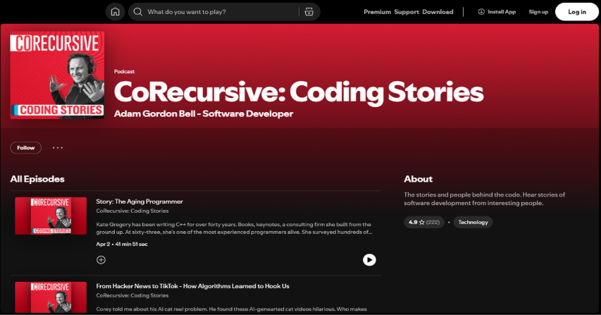 CoRecursive: Coding Stories 