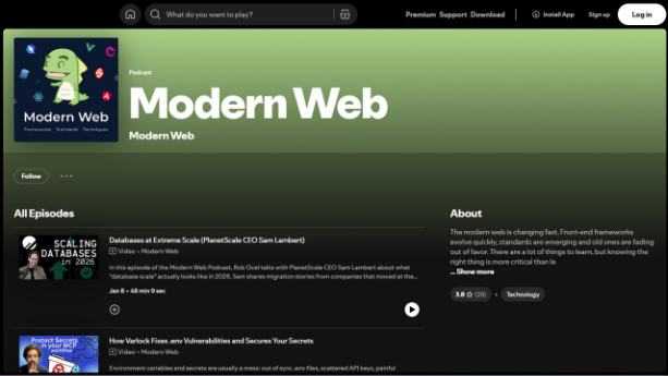Modern Web  