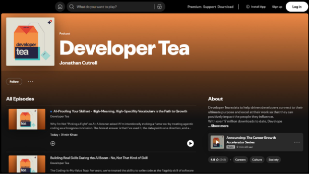 Developer Tea