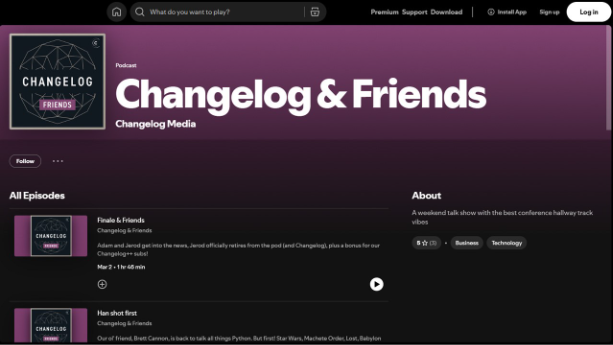 Changelog & Friends