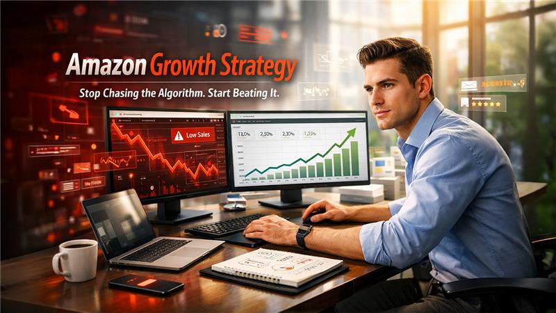 Strategic Amazon management approach for long-term growth and algorithm resilience