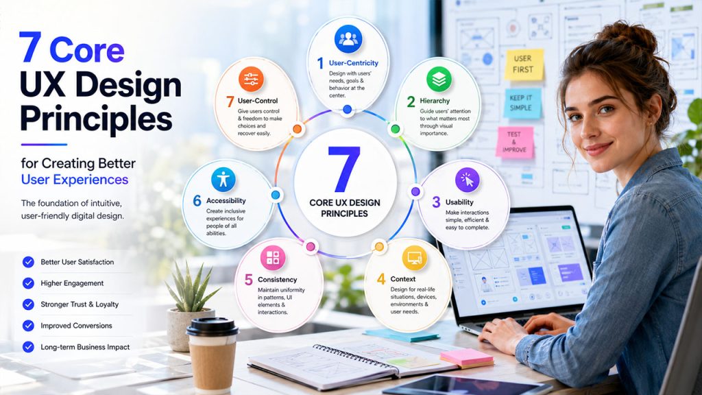7 Core UX Design Principles for Creating Better User Experiences