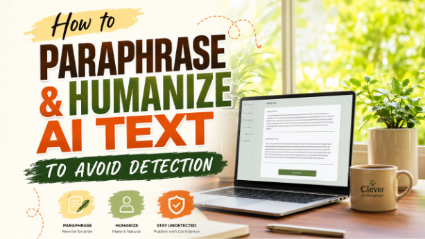 How to Paraphrase and Humanize AI Text to Avoid Detection
