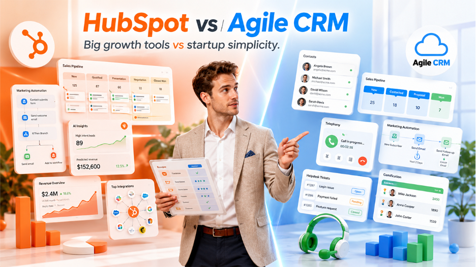 HubSpot vs Agile CRM: Which One Is Better for You? 