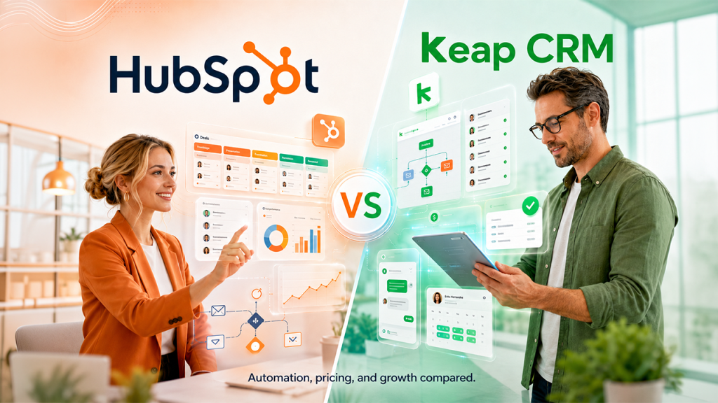 HubSpot vs Keap (Infusionsoft): Automation Showdown