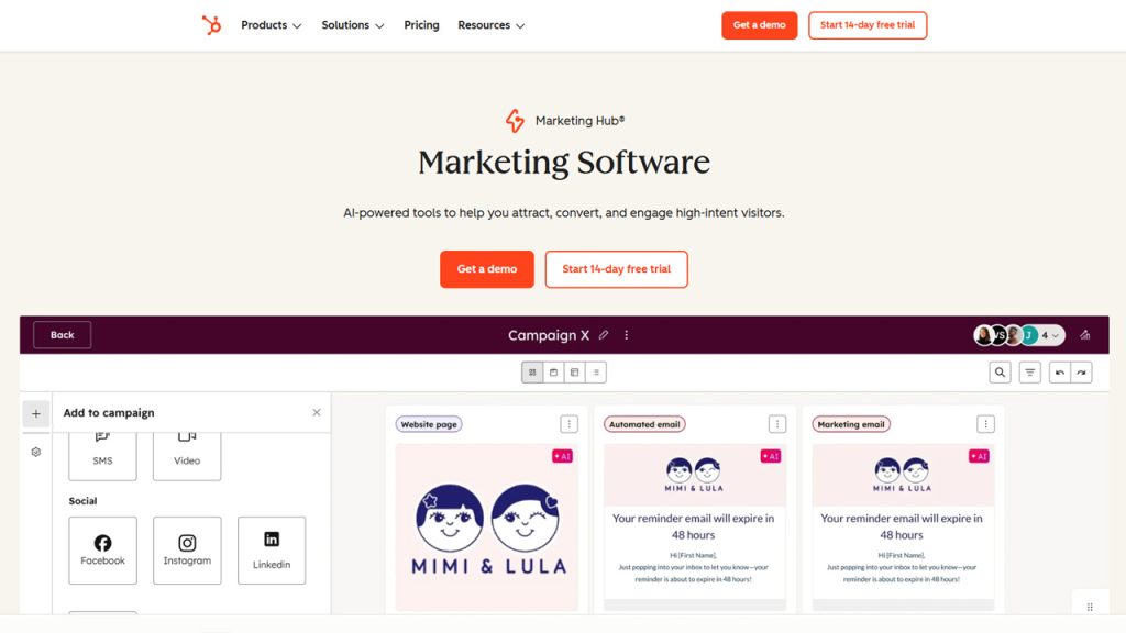 Marketing Hub