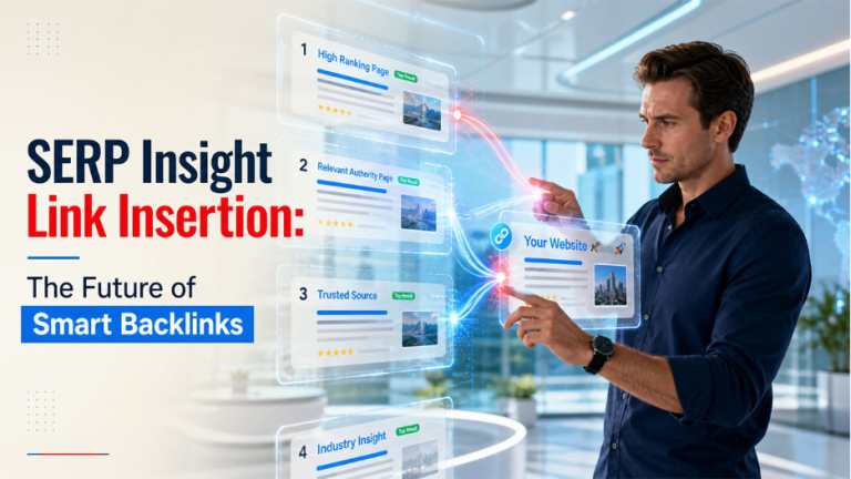 SERP Insight Link Insertion