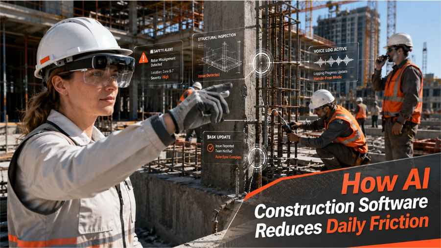 Use AI Construction Software to Reduce Daily Friction