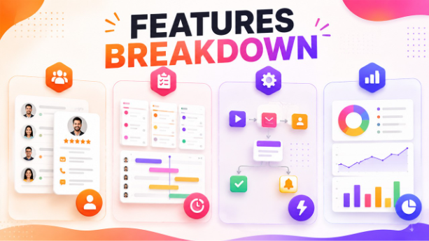 HubSpot vs. ClickUp : Features Breakdown 
