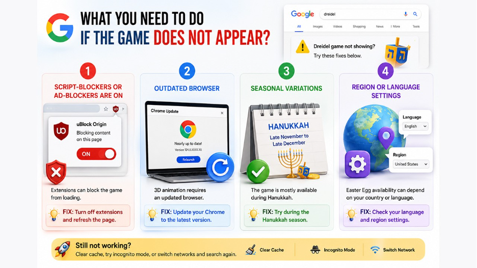 What You Need to Do If the Game Does Not Appear?