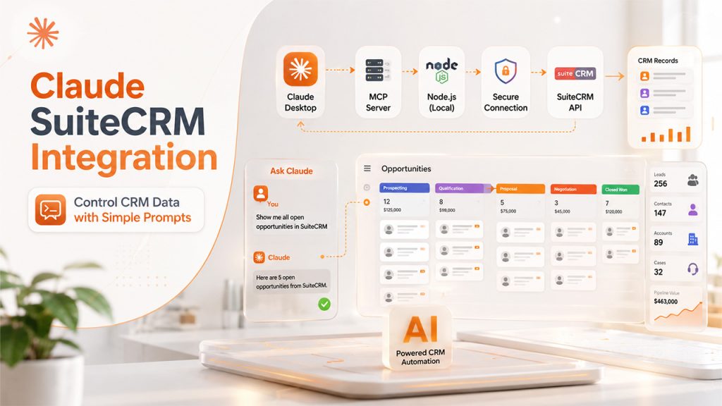 Connect Claude to SuiteCRM on Windows: Step-by-Step Guide 