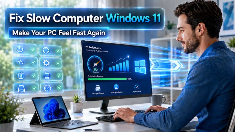Fix Slow Computer Windows 11 Practical Ways to Improve PC Performance