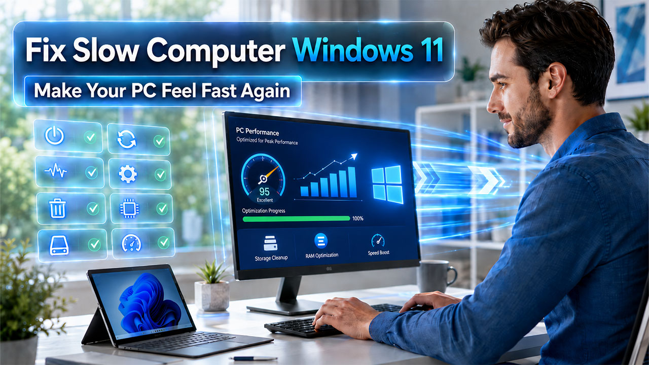 Fix Slow Computer Windows 11 Practical Ways to Improve PC Performance