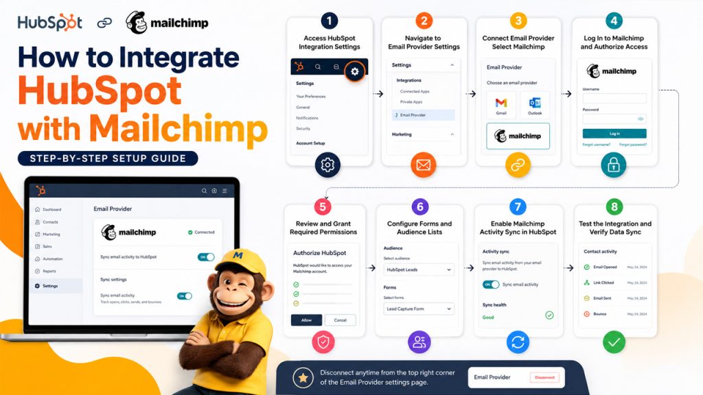 How to Integrate HubSpot with Mailchimp
