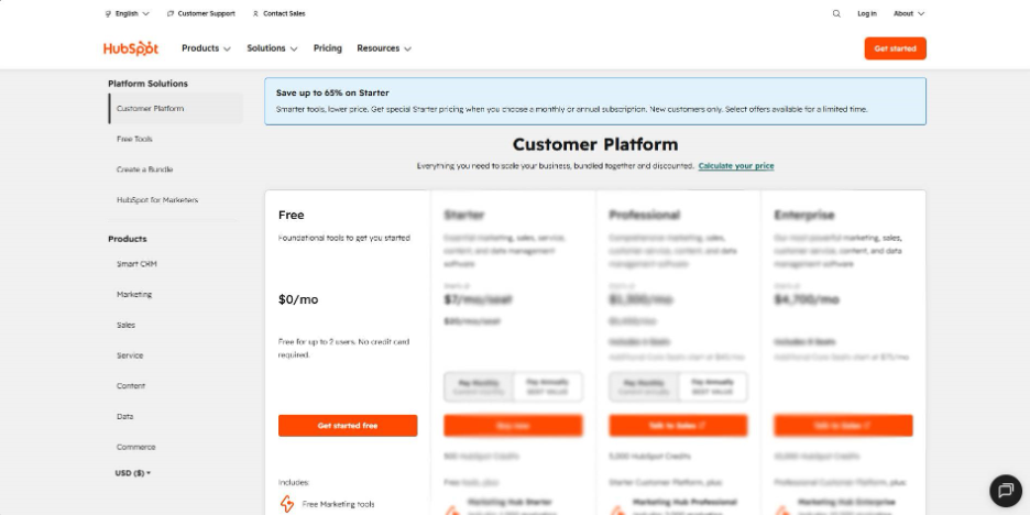 HubSpot Free Tools