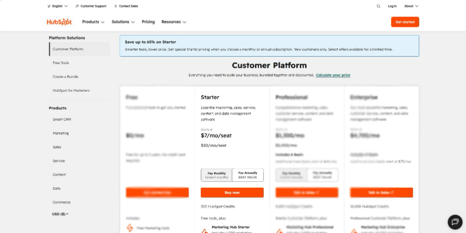 HubSpot Starter 