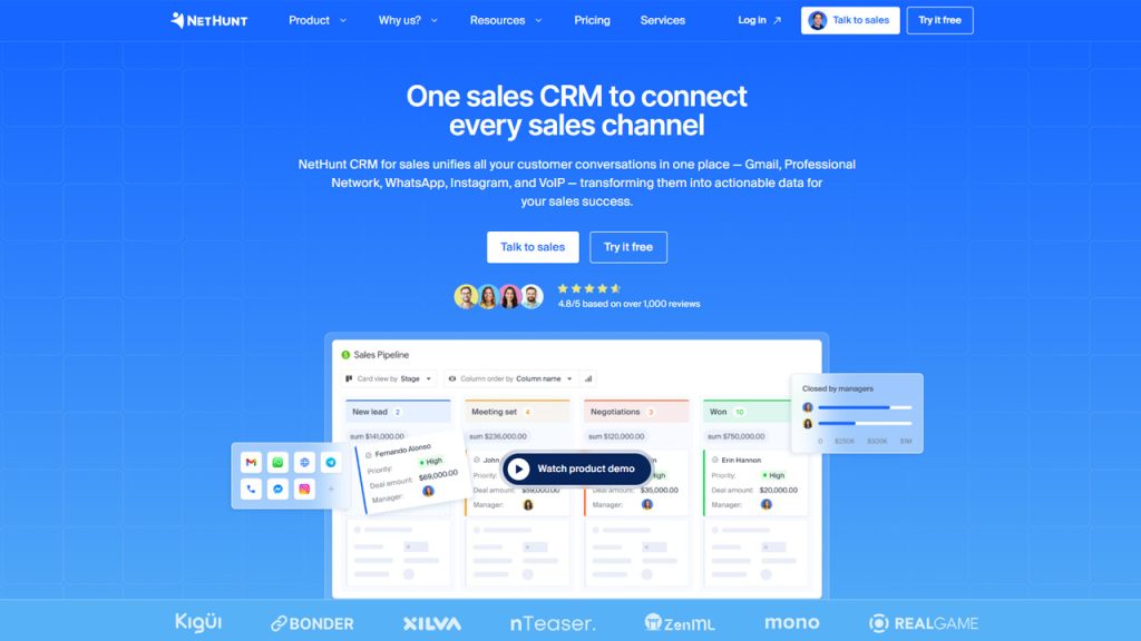 NetHunt CRM