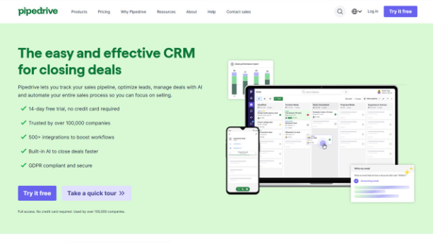 hubspot integration with pipedrive