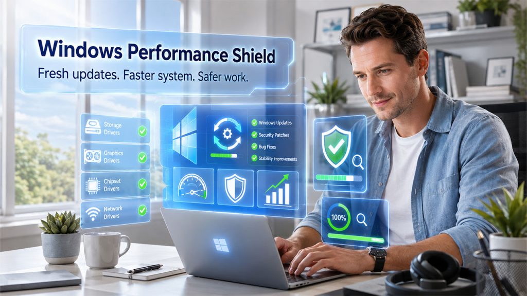 Update Drivers, Windows, and Security