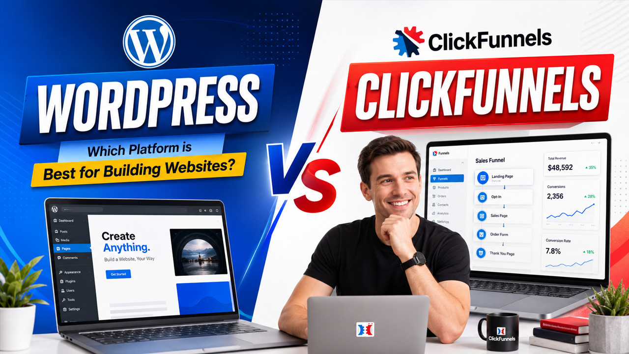 WordPress vs. ClickFunnels