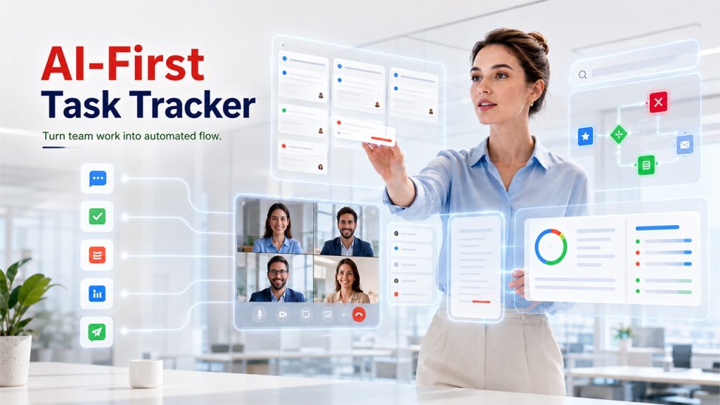BridgeApp AI-first project task tracker helping modern teams manage tasks, collaboration, workflows, and automation in one workspace